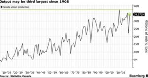 Canada Third Largest Wheat Crop